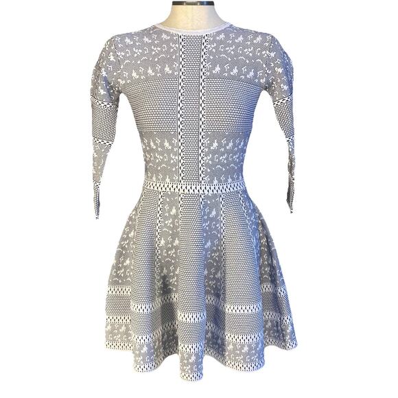 Gianni Bini Dresses & Skirts - 🖤 Gianni Bini Black & White Fit & Flare Dress